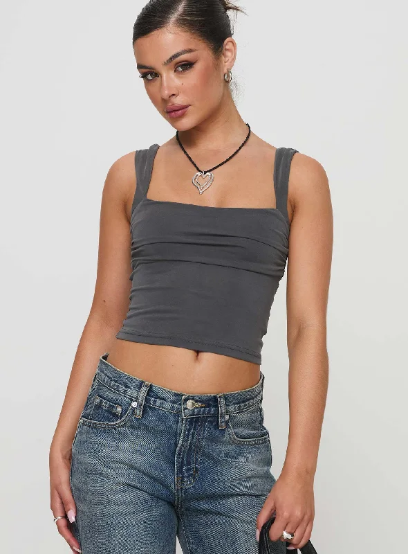 New Styles Just In Women's High-Fashion Outfit New Styles Just In Francois Backless Top Slate