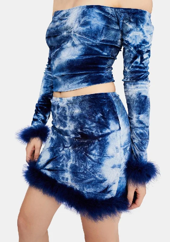 Women's Functional Apparel For Outdoor Activities Fashionista Favorites Below Freezing Velvet Mini Skirt