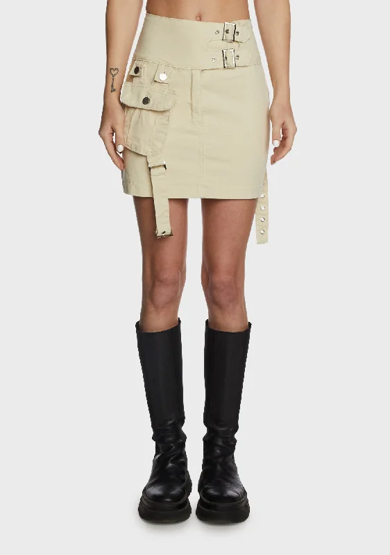 Women's Formal Clothes Latest Fashion Connection Cargo Skirt