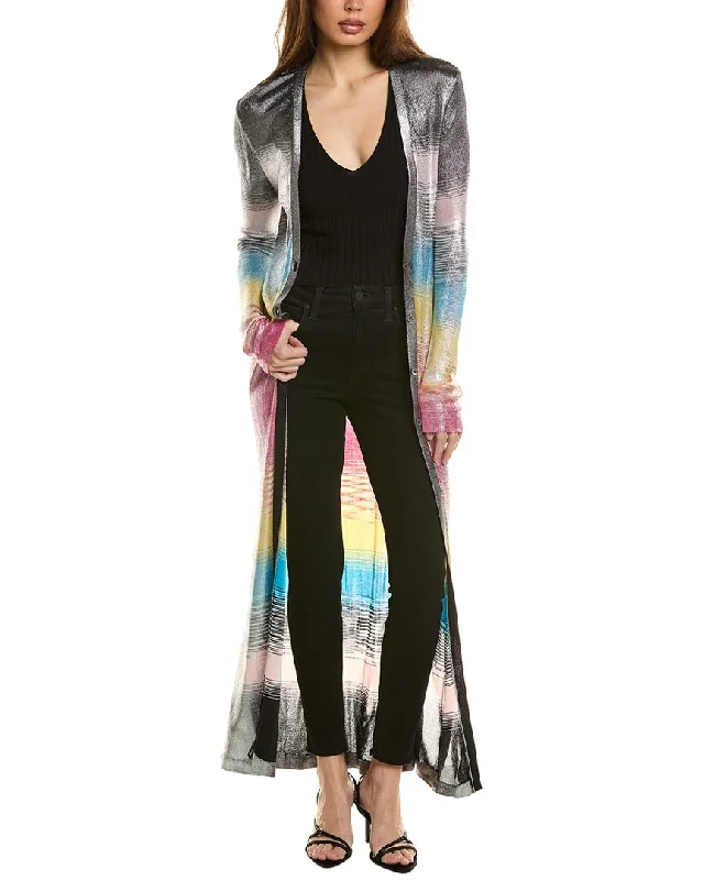 Women's Clothing Outfit Set Sophisticated Fashion Missoni Long Cardigan