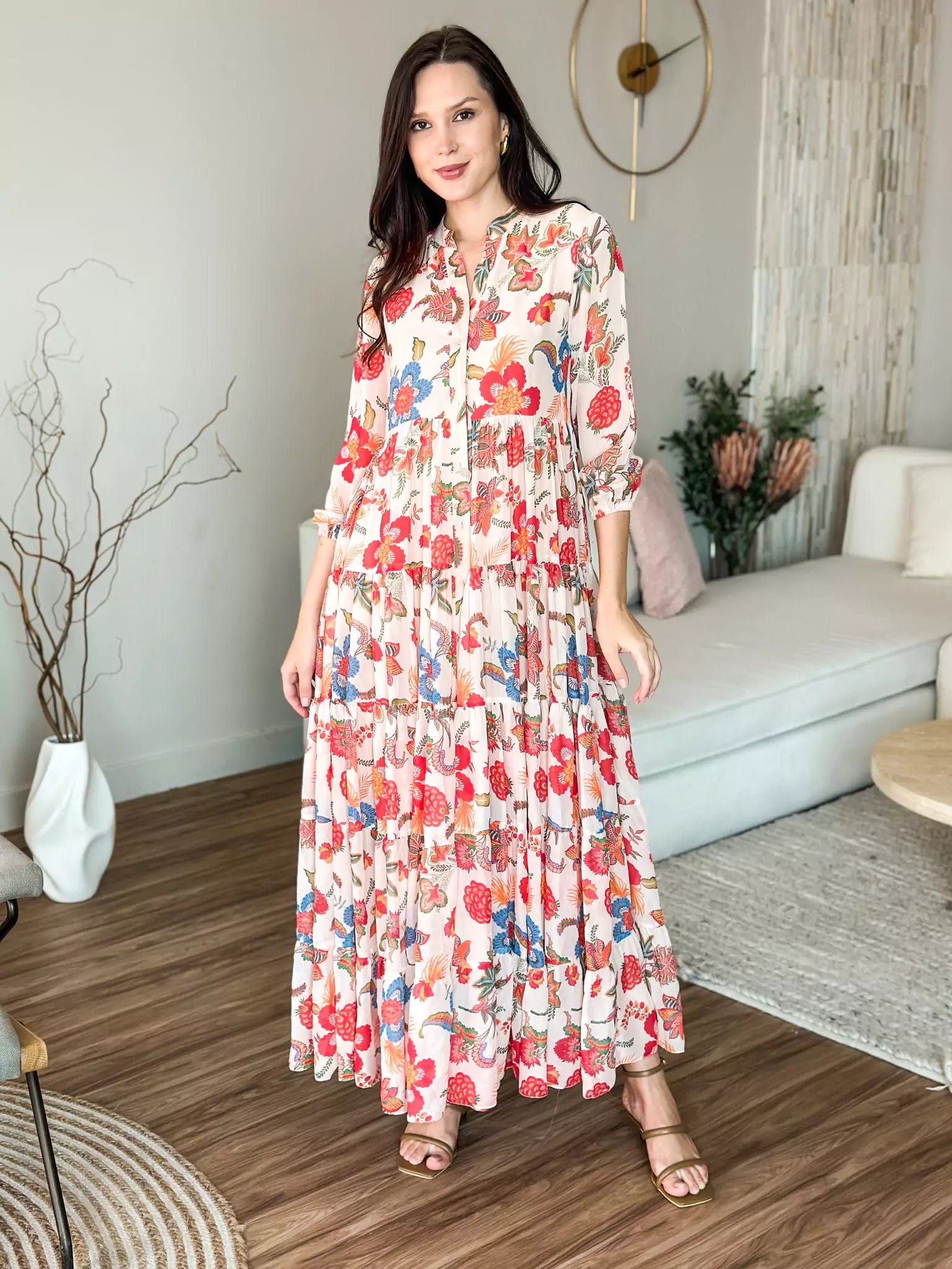 Women's High-End Clothing You'Ll Love Us Because Hattie Floral Long Dress