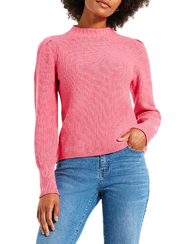 Stylish Outerwear Clothing For Women Flirty Fashion Discounts NIC+ZOE Petite Waffle Stitch Sweater