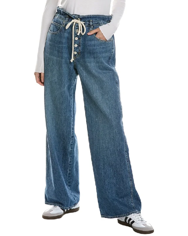 Women's Elegant Apparel Day-To-Night Styles AMO Vanessa Entanglement Drawstring Wide Leg Jean