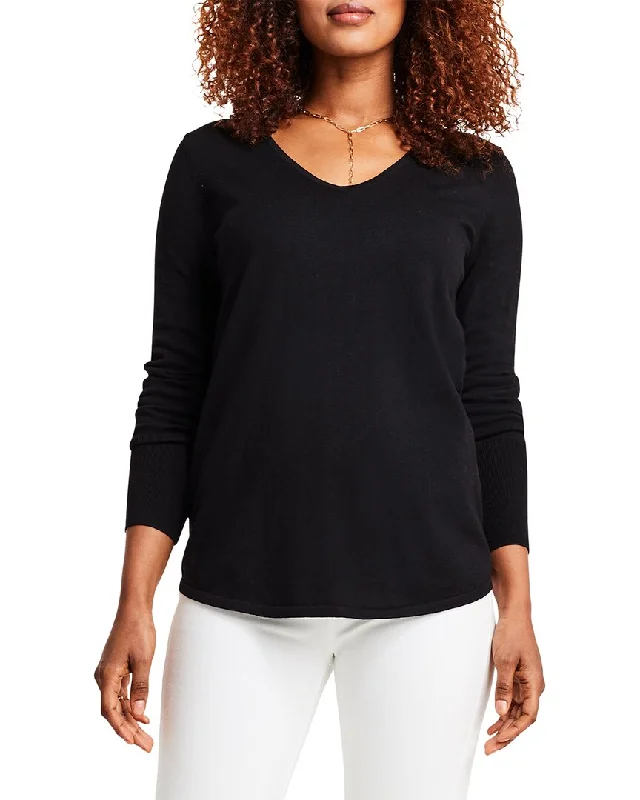 Women's Contemporary Apparel Season Sale NIC+ZOE Petite Vital V-Neck Top