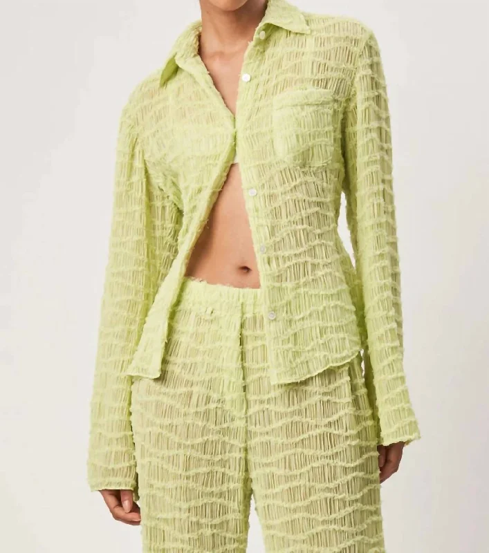 Massive Selection Sale Nadi Top In Lime