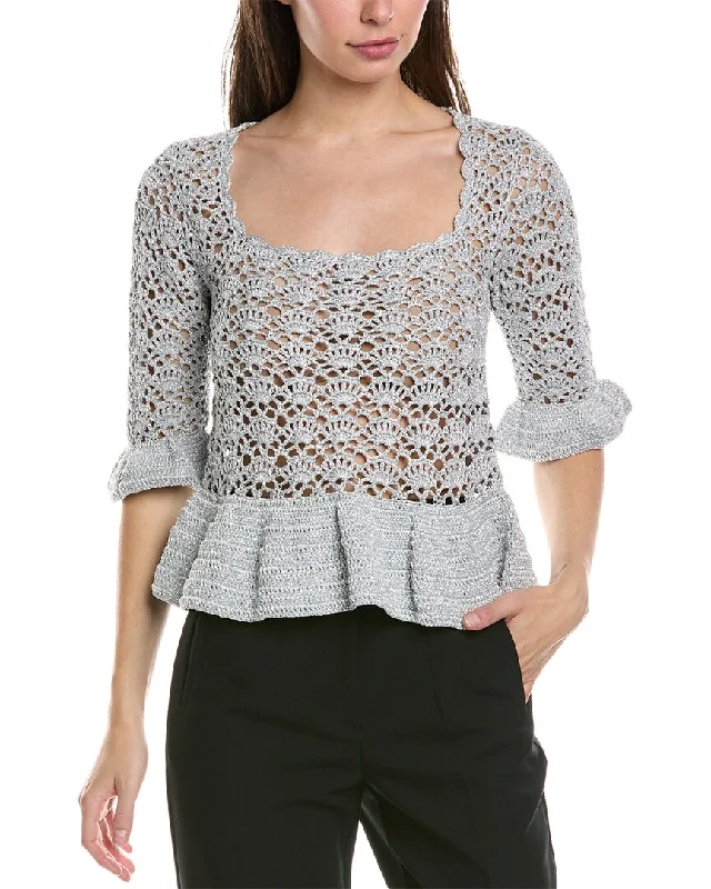 End Of Season Sale GANNI Crochet Top