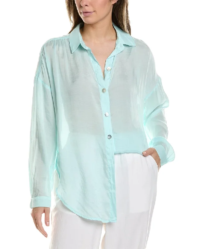 Fashionable Comfort Promotions Bella Dahl Flowy Beach Shirt