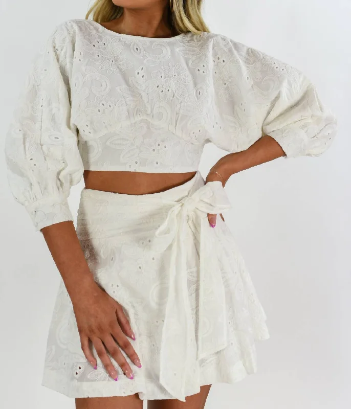 Massive Selection Sale Grace & Lace Top In White