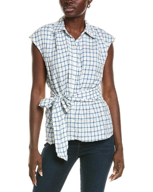 Sustainable Fashion Extravaganza Max Studio Button-Front Shirt