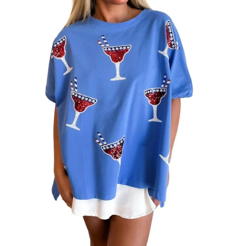 Hot Picks American Cocktail Shirt In Blue