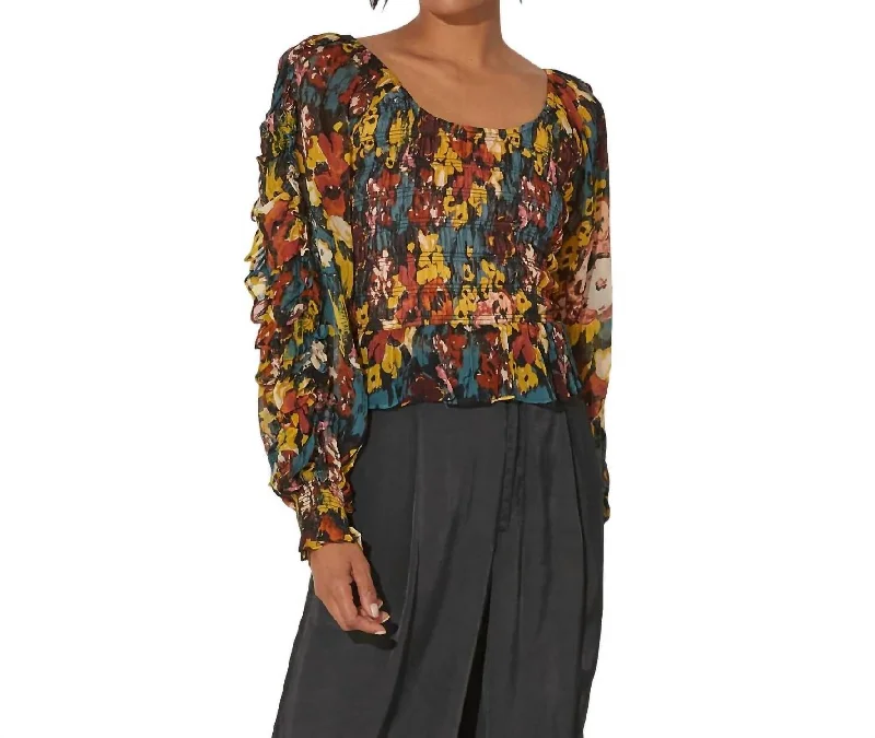 Casual Chic Esme Top In Monet