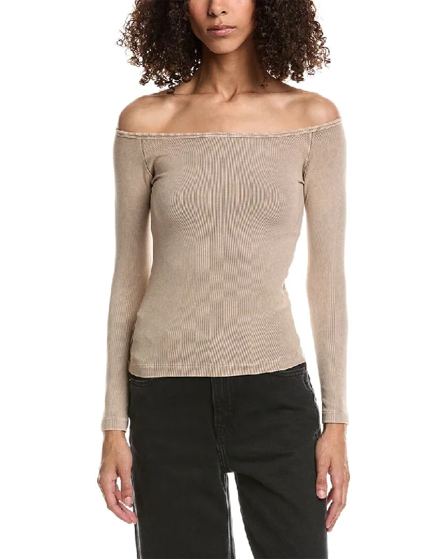 Vintage-Modern Style Offers John Elliott Mineral Wash Gemini Rib Top