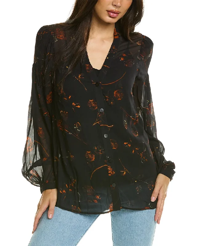 Chic Style, Always In Vogue The Kooples Printed Shirt