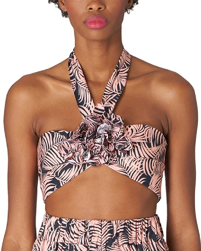 Luxury Casual Deals Carolina Herrera Halter Bandeau Top