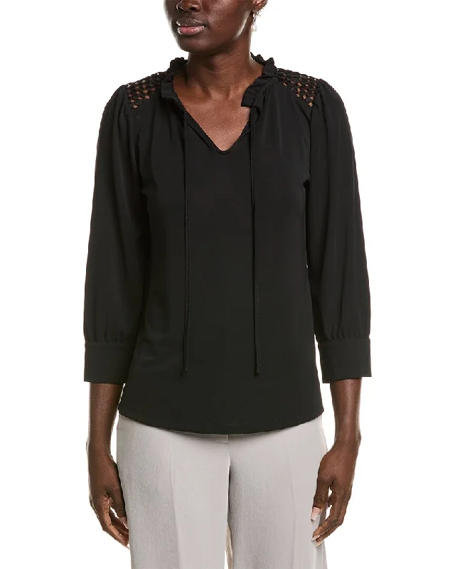 Daily Deals Anne Klein Blouson Sleeve Top