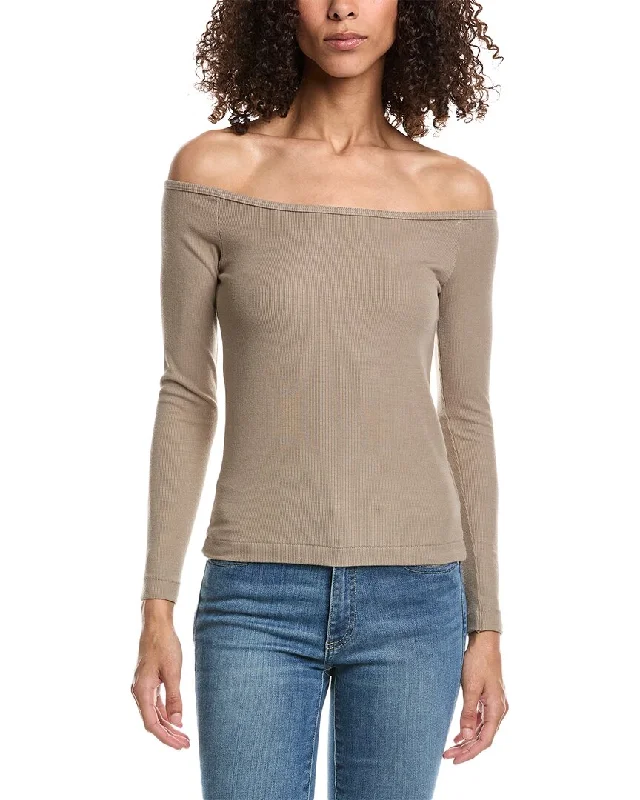 Fashionable Comfort Promotions John Elliott Gemini Rib Top