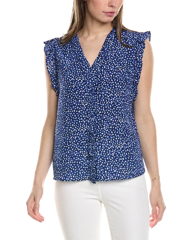 Chic Trends Unveiled tyler böe Penny Silk Top