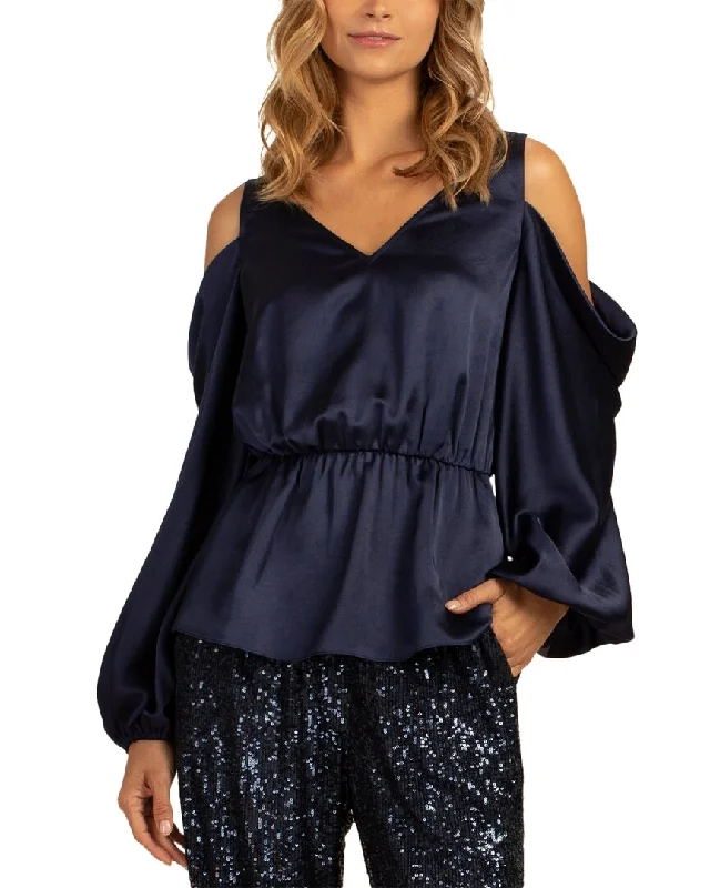 Comfort Meets Fashion Trina Turk Milky Way Top