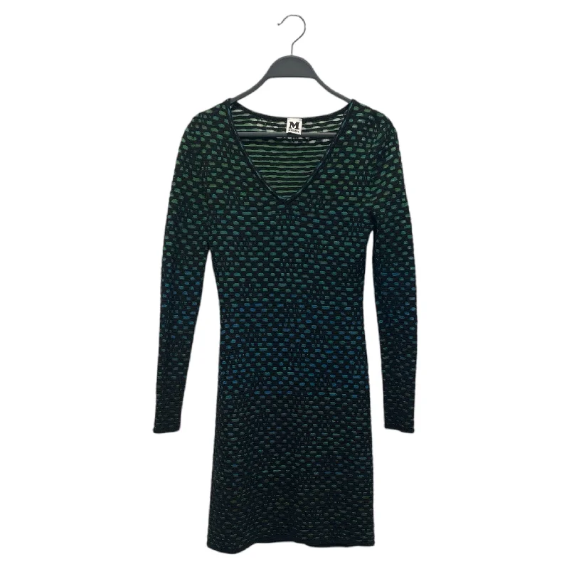 Women's Vacation Attire Effortless Style, Endless Impact MISSONI/LS Dress/36/All Over Print/Wool/GRN/