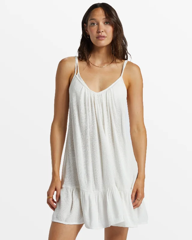 Sustainable Women's Clothing Chic And Trendy Beach Vibes Beach Cover-Up - Salt Crystal