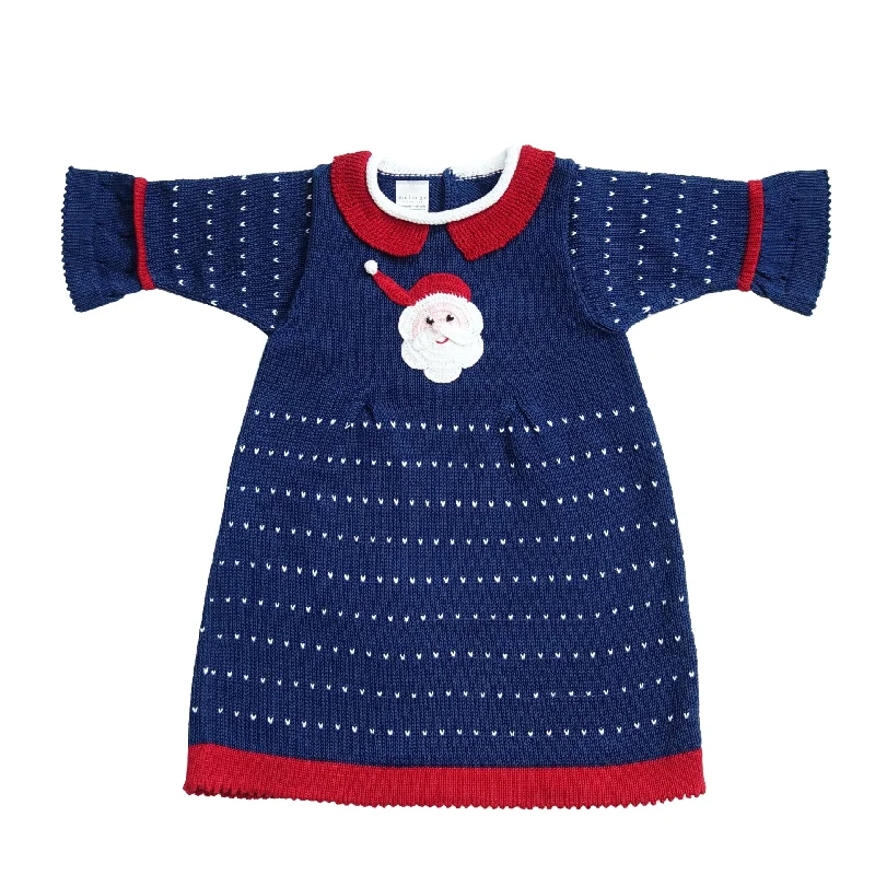 Women's Cozy Clothes Fashion-Forward Offers Blue Santa Dress