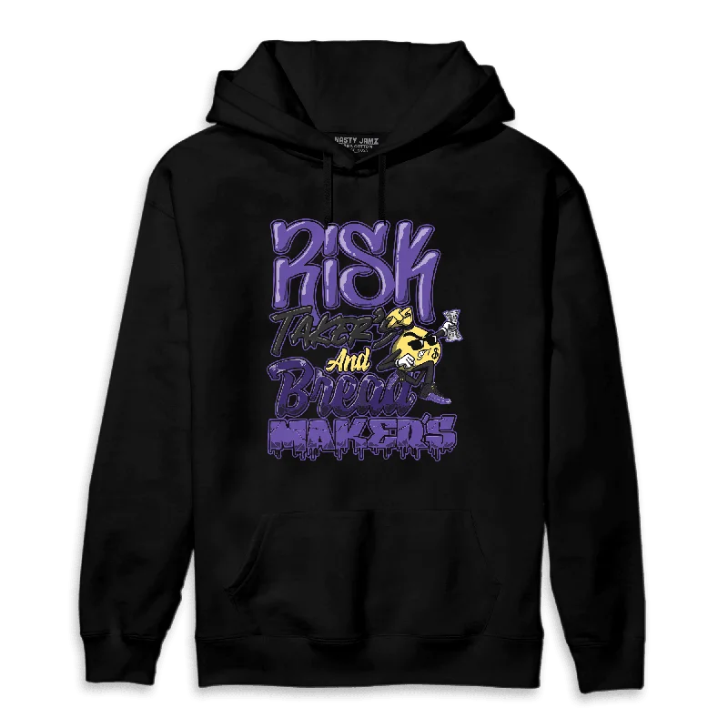 Soft And Breathable Unisex Loungewear Flirty Fashion Discounts NastyJamz Field Purple 12s Hoodie Match Making Our Bread