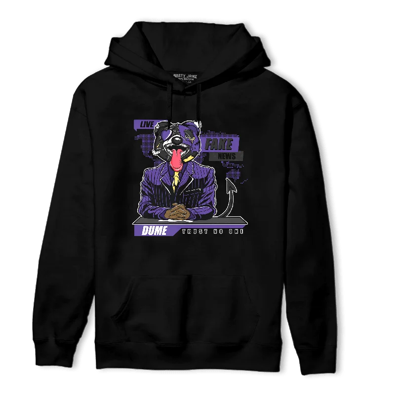 Versatile Unisex Layering Pieces Final Sale NastyJamz Field Purple 12s Hoodie Match News Presenter BER