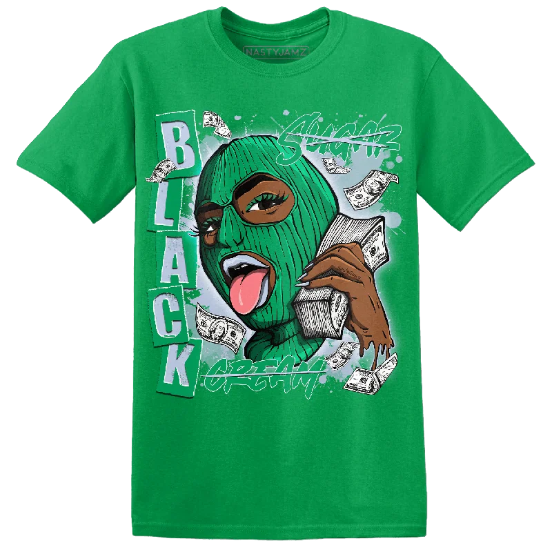 Classic Unisex Fashion Looks Daily Deals NastyJamz Lucky Green 5s T-Shirt Match No Sugar No Cream