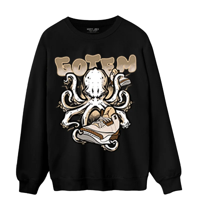 Modern Unisex Wardrobe Staples Best Deals Of The Season NastyJamz Palomino 3s Sweatshirt Match Octopus Got Em