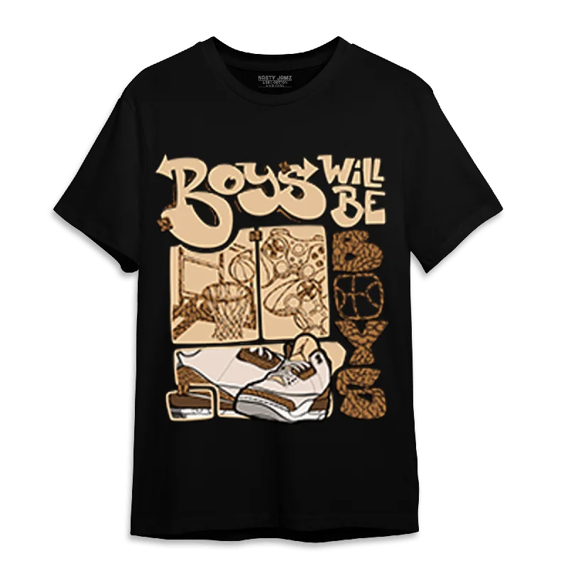 Sleek And Stylish Unisex Outerwear Best Sellers NastyJamz Palomino 3s T-Shirt Match Boys Will Be Boys