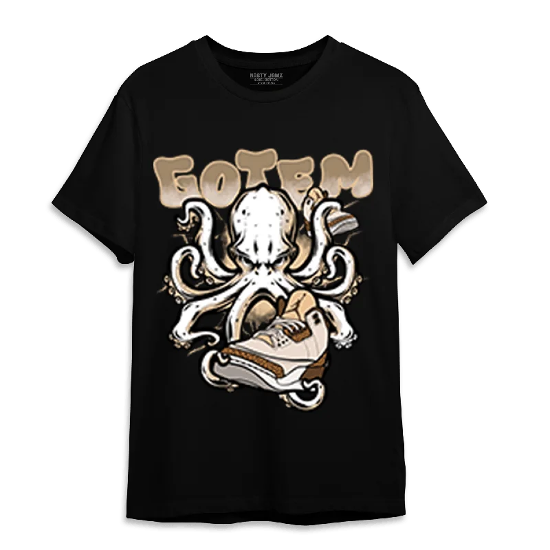 Comfortable Unisex Streetwear Mega Sales NastyJamz Palomino 3s T-Shirt Match Octopus Got Em