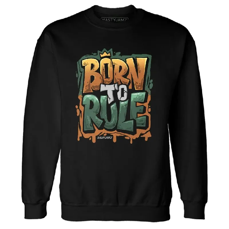 Casual Yet Sophisticated Unisex Fashion Flash Sale Dunk Ceramic NastyJamz Sweatshirt Match Born To Rule