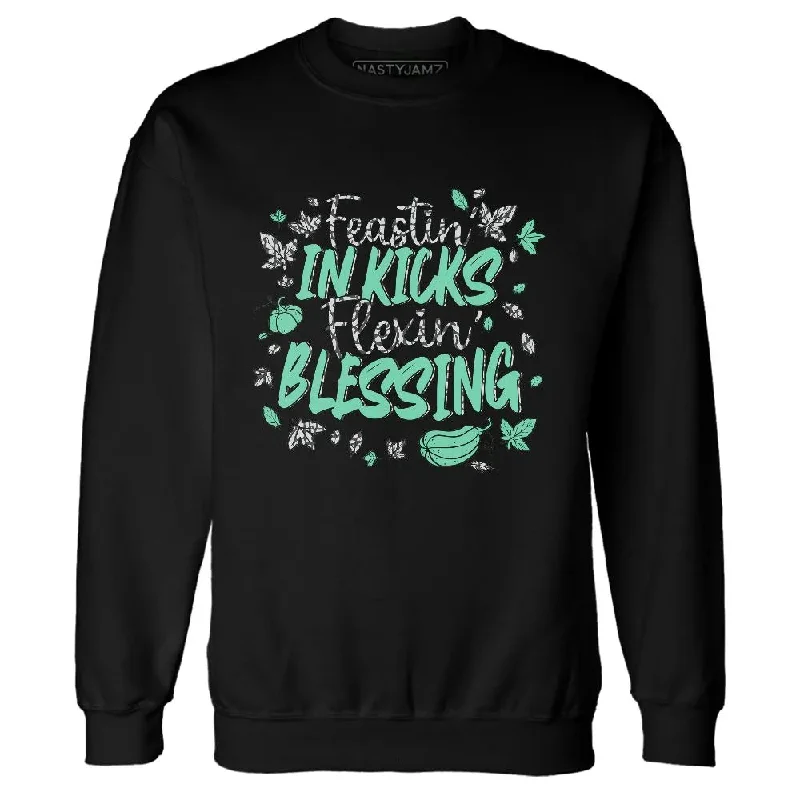 Classic And Timeless Unisex Style Vintage-Modern Style Offers Green Glow 3s NastyJamz Sweatshirt Match Kicks Feasting