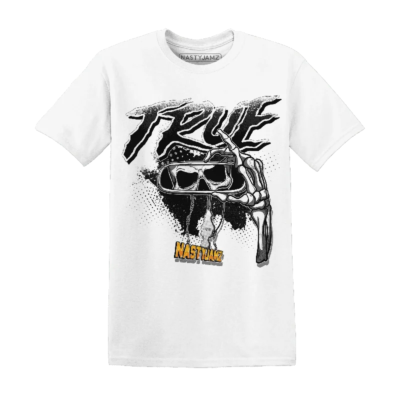 Minimalist Unisex Fashion Must-Haves Affordable Luxury Fashion NastyJamz White Thunder 4s T-Shirt Match TRUE