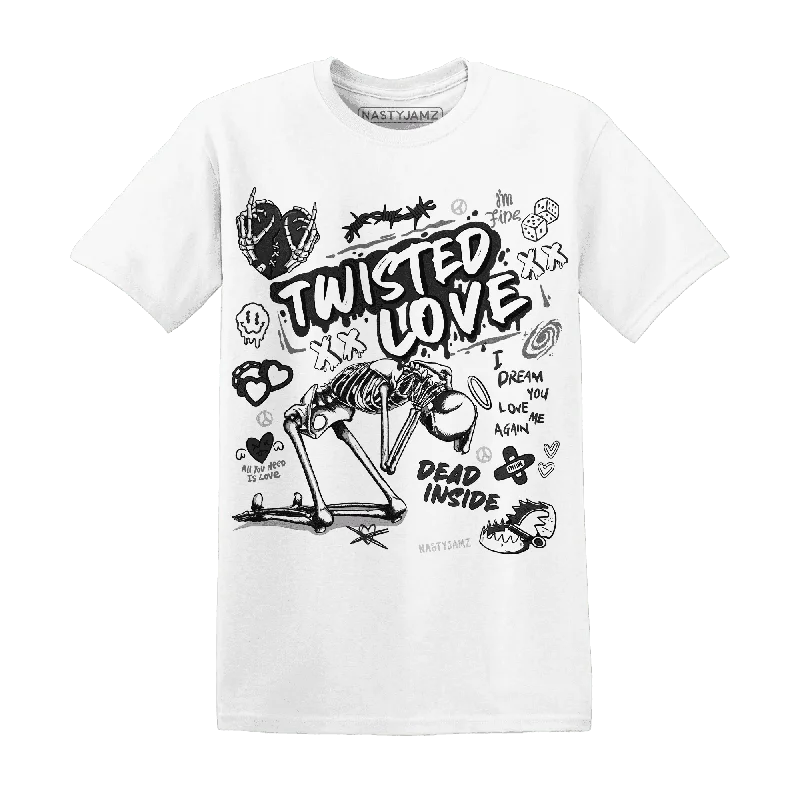 Chic And Contemporary Unisex Clothing Choices Glamorous Fashion Offers NastyJamz White Thunder 4s T-Shirt Match Twisted Love