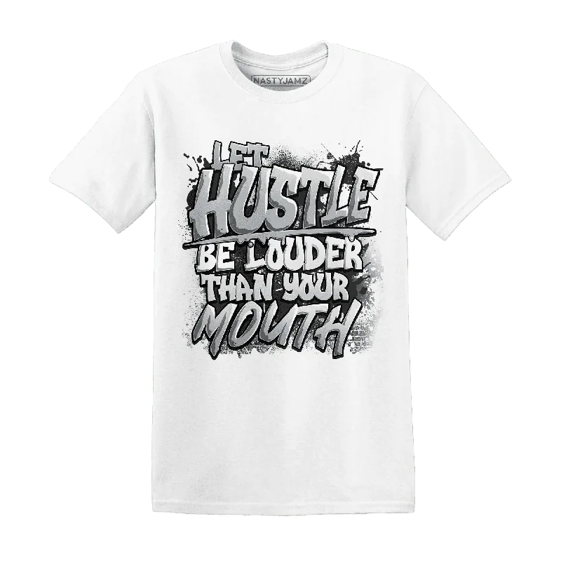 Sustainable Gender-Neutral Apparel Easy Elegance Sales NastyJamz Wolf Grey 12s T-Shirt Match Hustle Louder