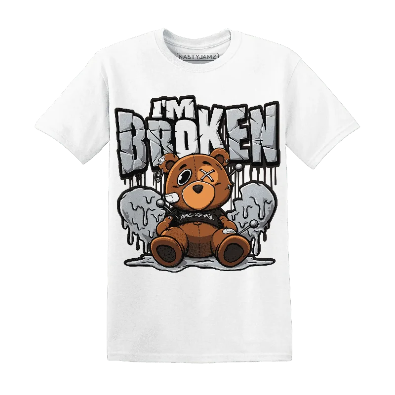 Sleek And Stylish Unisex Outerwear Cozy Comfort Style Sale NastyJamz Wolf Grey 12s T-Shirt Match Im Broken BER