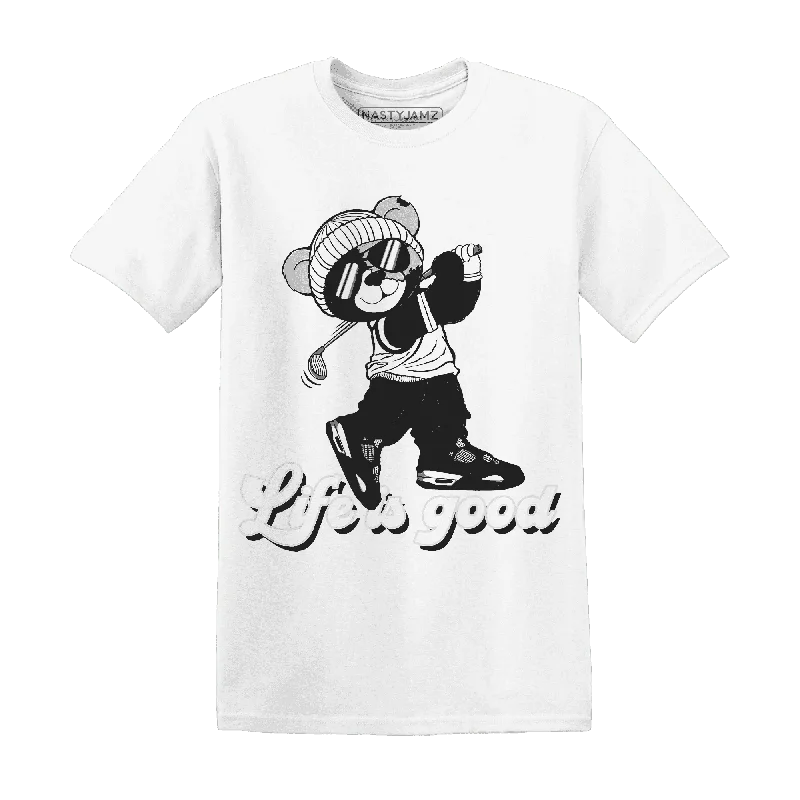 Chic And Casual Unisex Fashion Trends Unleash Your Fashion NastyJamz White Thunder 4s T-Shirt Match BER Like Golf