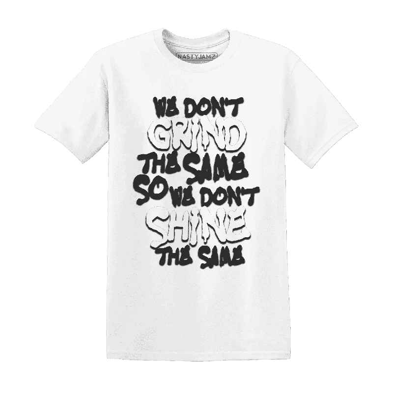 All-Season Unisex Clothing Collection Chic Trend Collection NastyJamz White Thunder 4s T-Shirt Match Dont Shine The Same