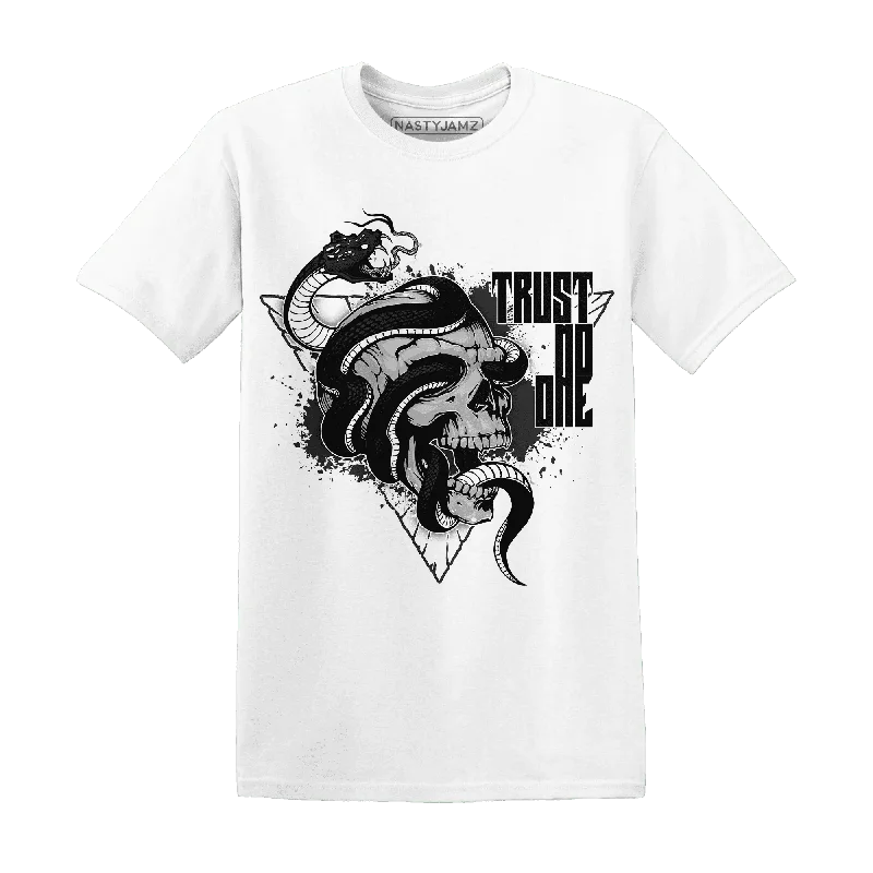 Versatile Unisex Layering Pieces Vintage-Modern Style Offers NastyJamz White Thunder 4s T-Shirt Match  Dont Trust Any