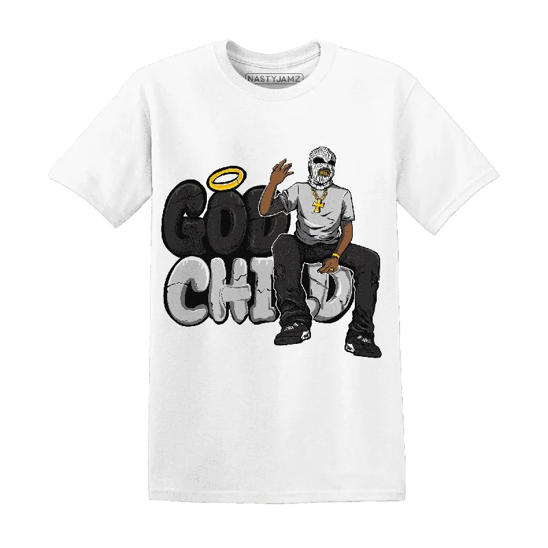 Gender-Neutral Fashion For Everyday Style Shop Sale Items NastyJamz White Thunder 4s T-Shirt Match  God Child