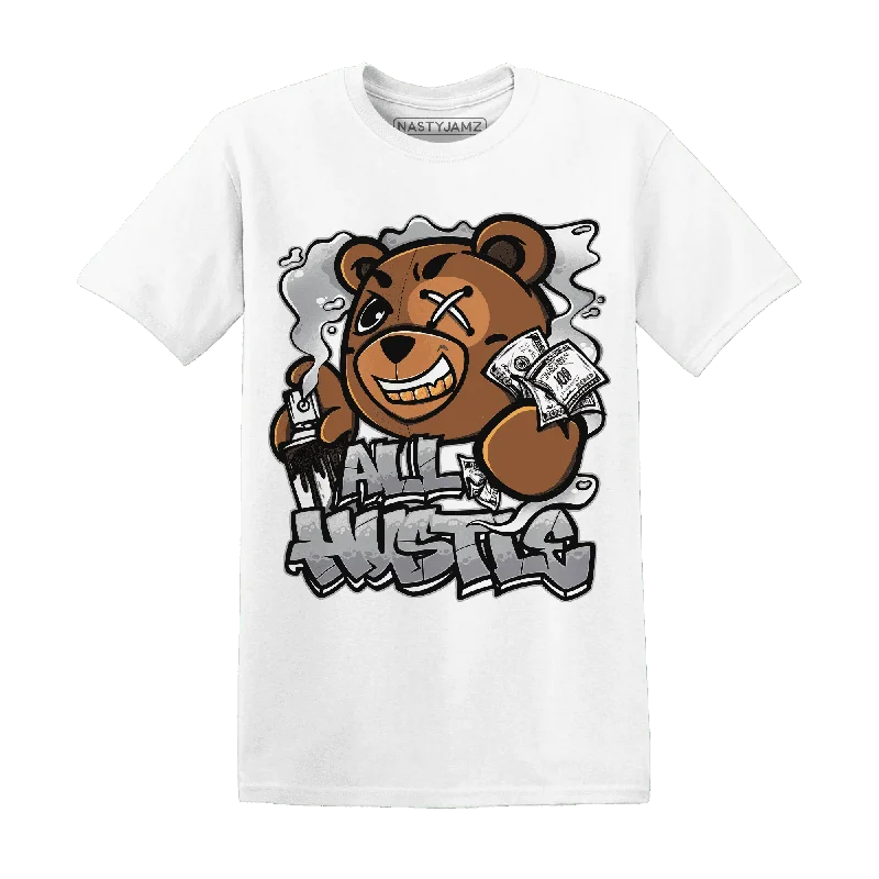 Sleek And Contemporary Gender-Free Outfits Limited Stock, Big Discounts NastyJamz Wolf Grey 1s T-Shirt Match  BER Hustle All Day