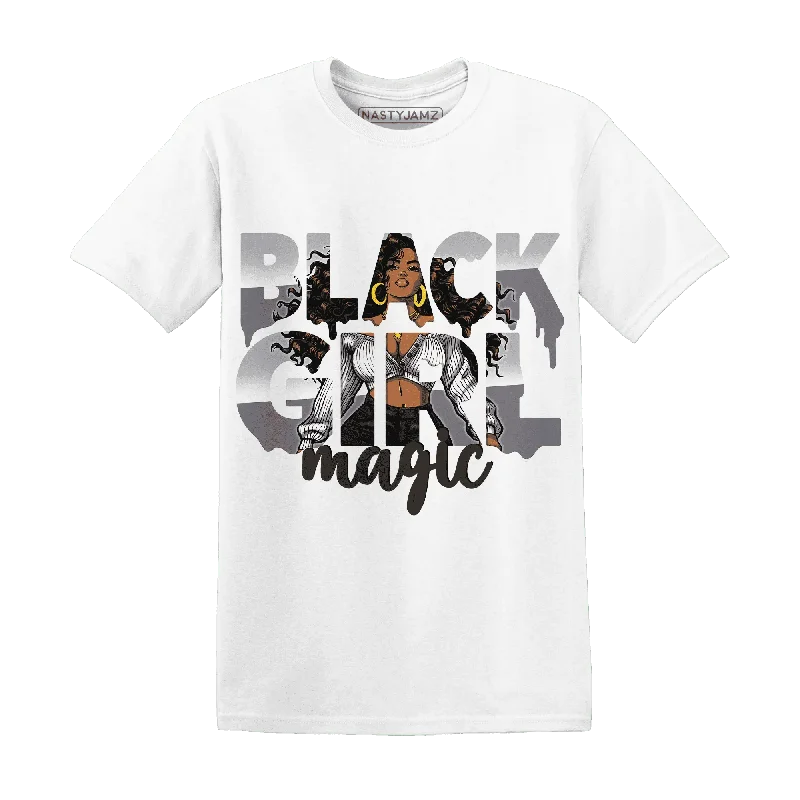 All-Season Unisex Clothing Collection Seasonal Clearance NastyJamz Wolf Grey 1s T-Shirt Match  Black Girl Magic