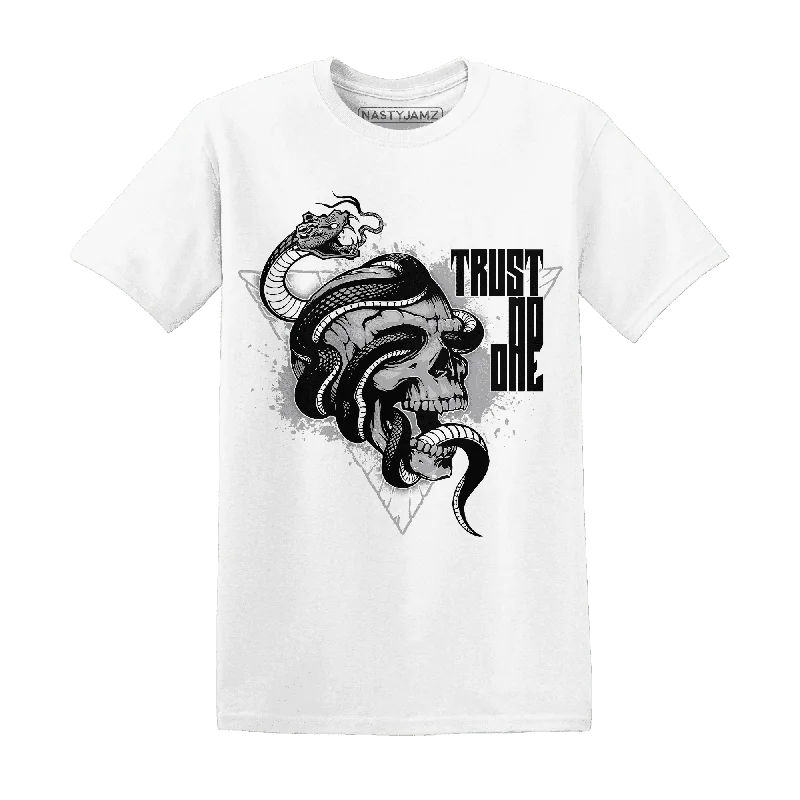 Lightweight And Breathable Unisex Wear Weekend Exclusive NastyJamz Wolf Grey 1s T-Shirt Match  Dont Trust Any