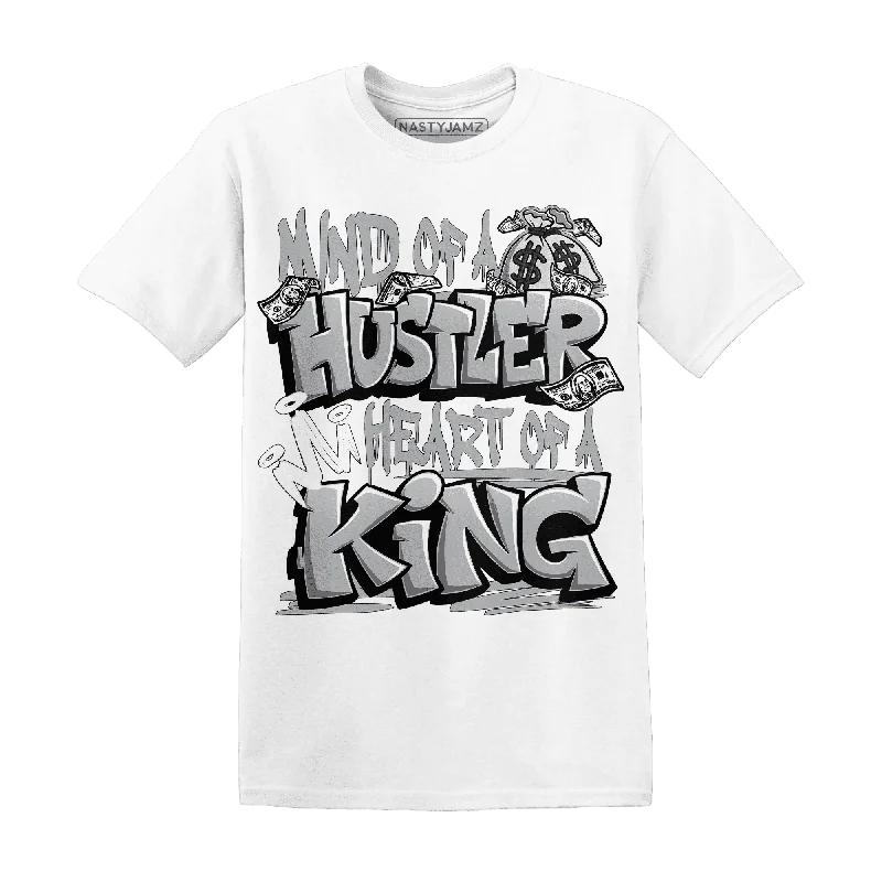 Functional And Stylish Unisex Outerwear Fashion Essentials NastyJamz Wolf Grey 1s T-Shirt Match  Hustler Heart King