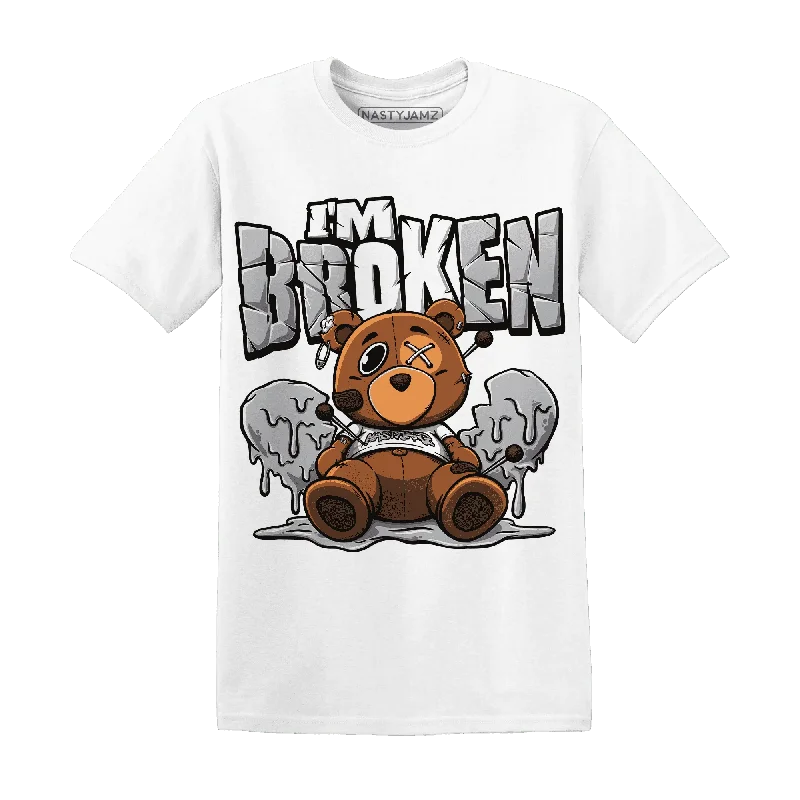 Versatile And Stylish Unisex Apparel Trendy Street Style NastyJamz Wolf Grey 1s T-Shirt Match  Im Broken BER