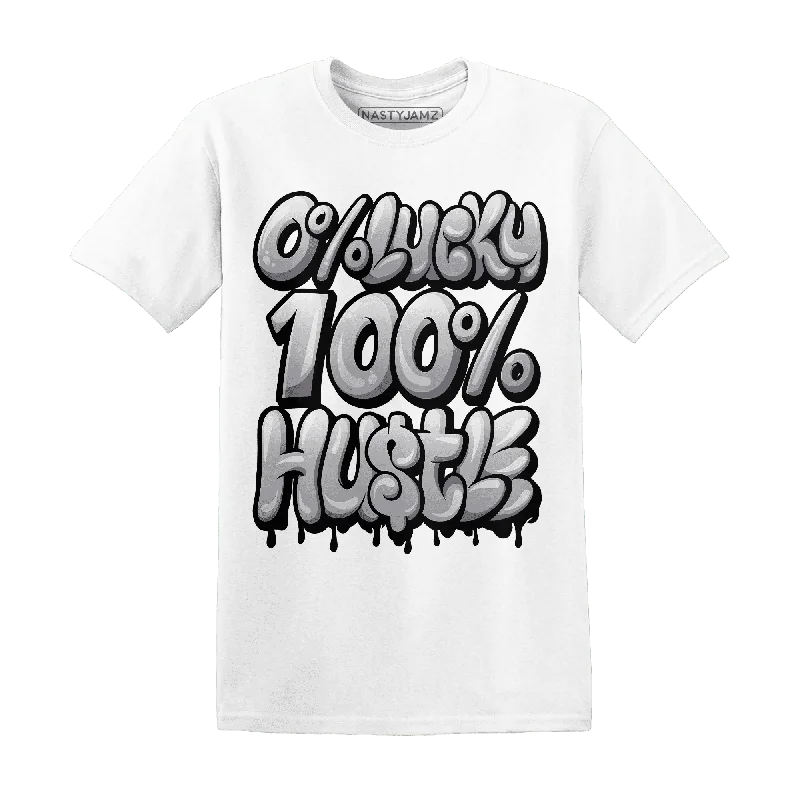 Sustainable Gender-Neutral Apparel Affordable Trendy Fashion NastyJamz Wolf Grey 1s T-Shirt Match  Lucky Hustle