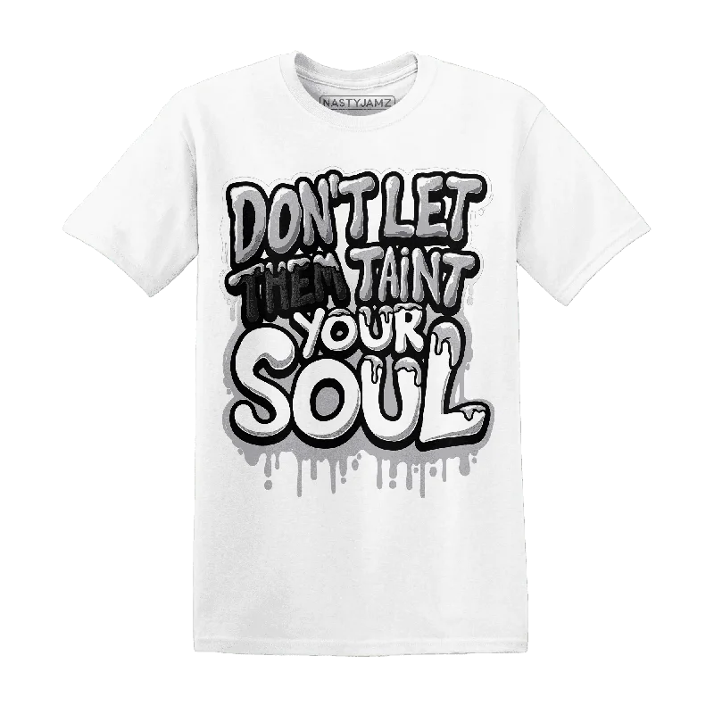 Gender-Neutral Trendy Clothing Styles Chic & Modern Sales NastyJamz Wolf Grey 1s T-Shirt Match  Never Taint Your Soul