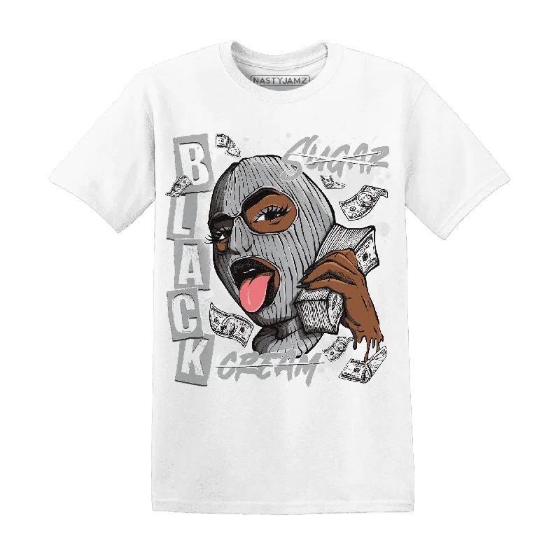 Fashion-Forward Gender-Neutral Outerwear Playful Fashion Offers NastyJamz Wolf Grey 1s T-Shirt Match  No Sugar No Cream