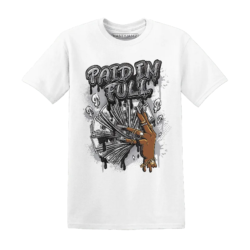 High-Quality Unisex Basics For All Occasions Polished Style Deals NastyJamz Wolf Grey 1s T-Shirt Match  Paid In Full